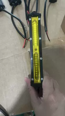 the manufacturer: LED ultra-thin single-row strip: İşçi projektorları - 8inch-yellow-light