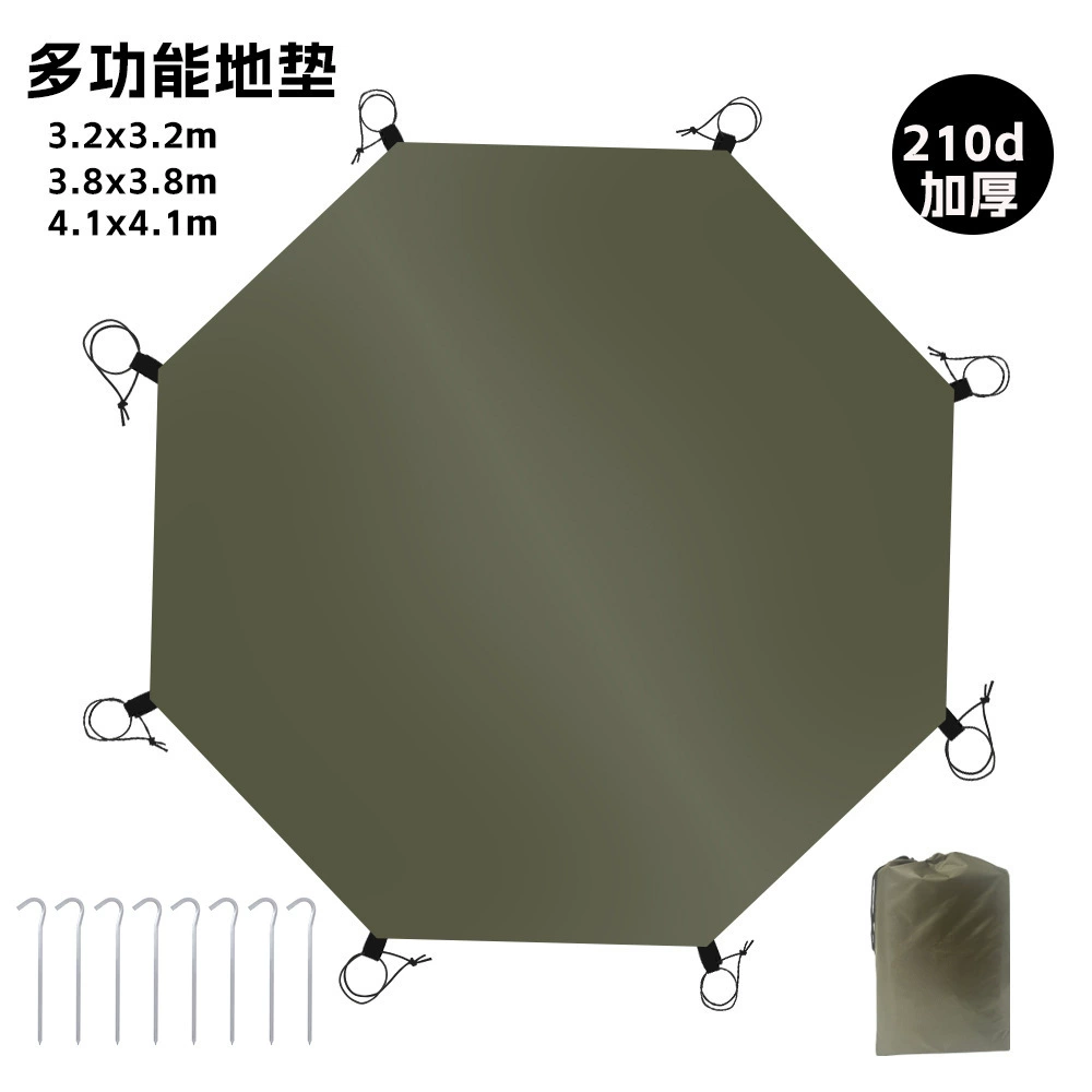 Travel wear-resistant waterproof carpet, universal tent, oxford cloth, increased thickness