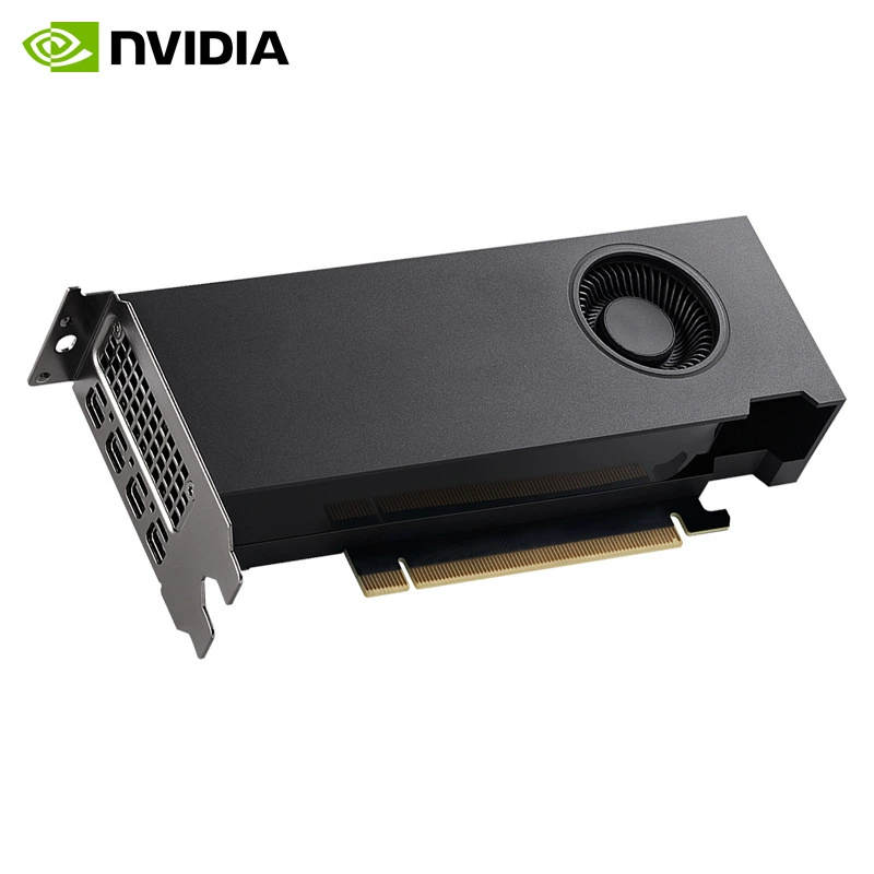 Совместимо с рендерингом профессиональной видеокарты Nvidia RTX A2000 12GB архитектура Ampere 3D