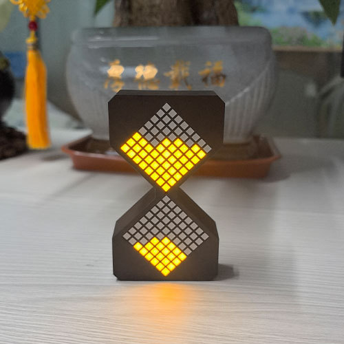 Reloj de arena electrónico LOGO transfronterizo Reloj de reloj de arena con sensor de gravedad Regalo de escritorio para niños Temporizador de reloj de arena regulable