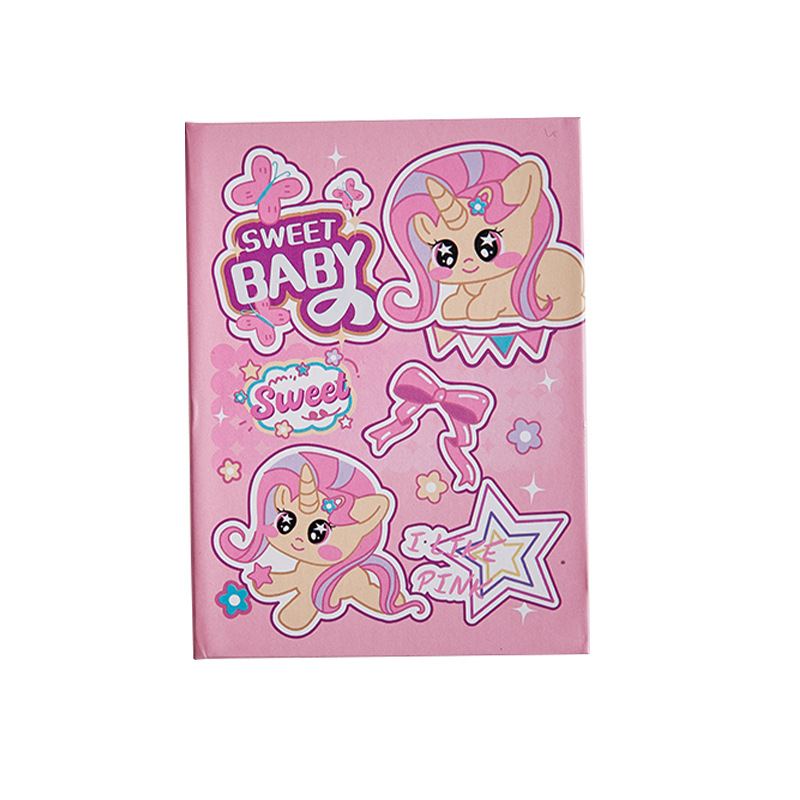 Sweetheart Baby Pocket Cuaderno portátil Cuaderno portátil Estudiante portátil A7 Libro de palabras Libro pequeño