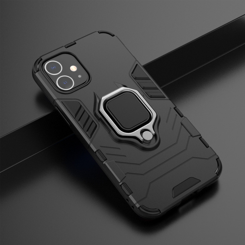 Suitable for iPhone15pro Car Magnetic XSmax Ring Phone Case 14 Apple 12 Armor 16 Protective Cover 13