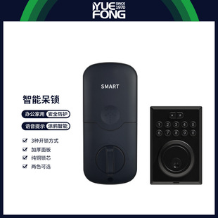Cantonese cross-border Amazon cross-border password lock Tuya smart lock American deadlock indoor door lock manufacturer