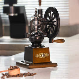 L-beans手摇磨豆机超省力复古手摇咖啡豆磨豆机咖啡研磨机 磨粉机