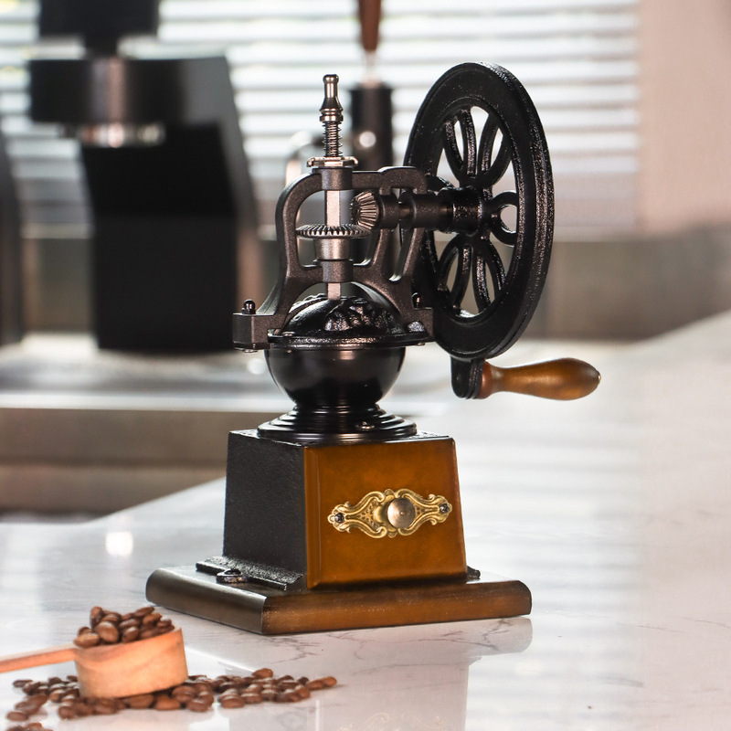 L-beans Hand Bean Grinder Super Labor-saving Retro Hand Coffee Bean Grinder Coffee Grinder