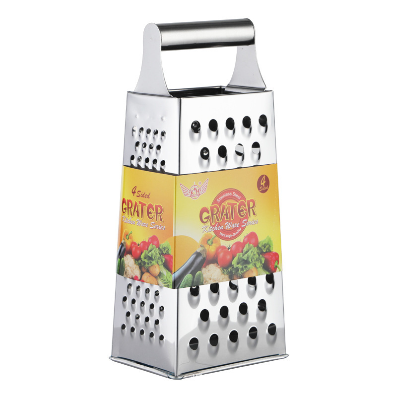 acero inoxidable cuatro cara raspador de alambre
función melón, fruta y verdura cortador de queso planador