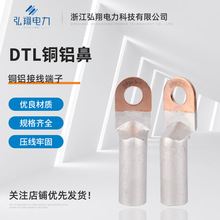 DTL銅鋁鼻 銅鋁接線端子廠標銅鋁鼻子 銅鋁過渡端子
