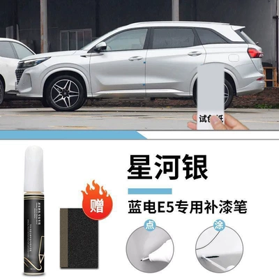 Car wax – Supplies Modification Parts - special-for-blue-electric-e5-galaxy-silver-touch-up-pen-matte-paper