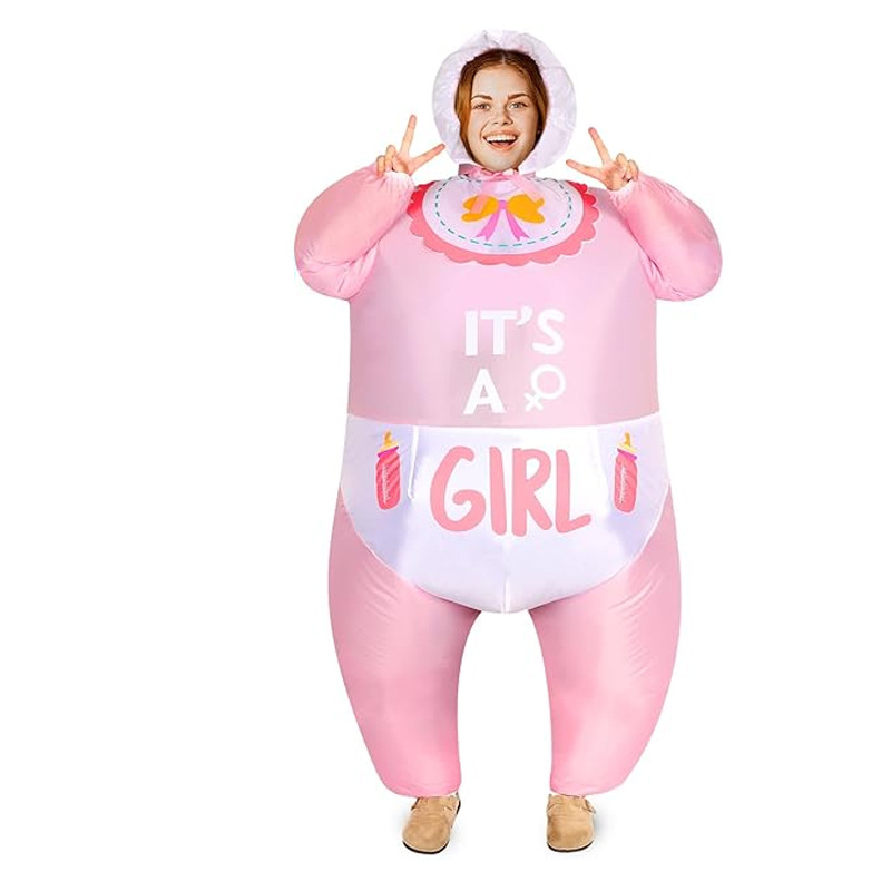 Venta caliente Traje inflable transfronterizo Dinosaurio de Halloween Alien Tyrannosaurus Rex Dress Up Ropa de actuación divertida Decoración de fiesta