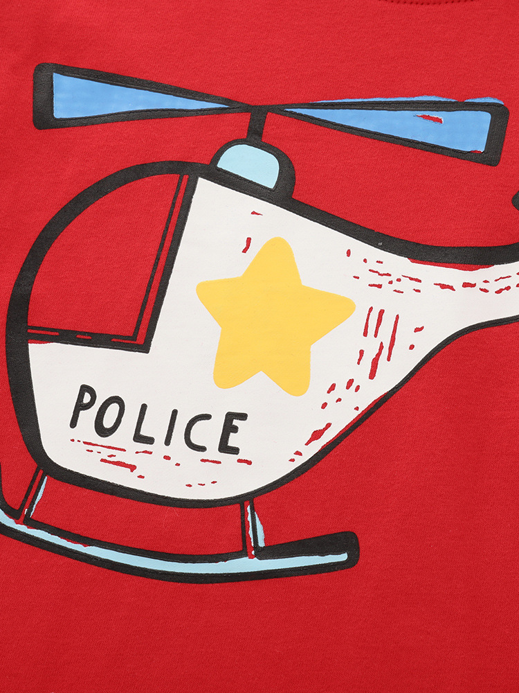 Malwee transfronterizo de niños dos piezas de ropa de verano nueva ropa para el hogar europea y americana de niños de cuello redondo camiseta infantil conjunto