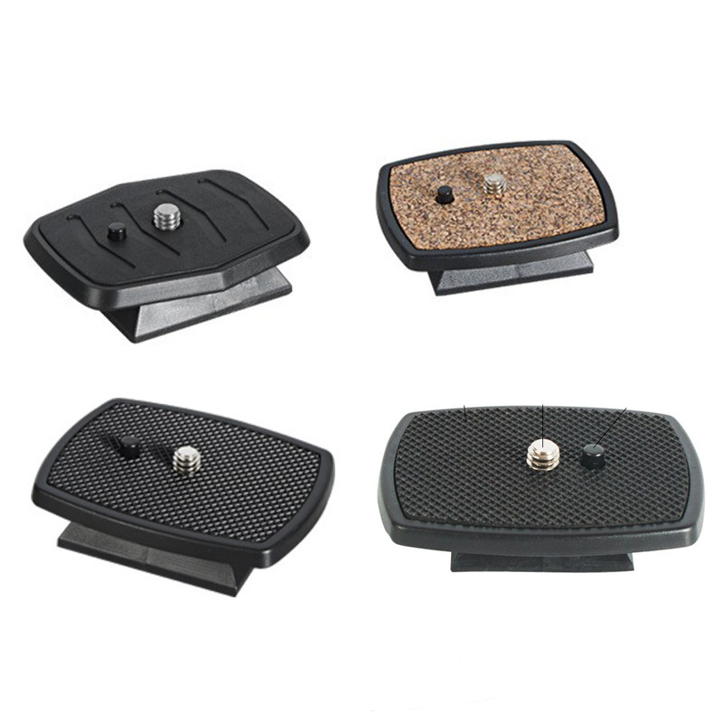 Venta al por mayor aplicable yunteng 668 trípode universal Placa de liberación rápida SLR Cámara PTZ Placa de liberación rápida accesorios de fotografía