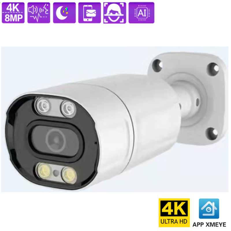4K 8 MP Cámara de red Cámara de vigilancia Cámara IP Cámara cctv