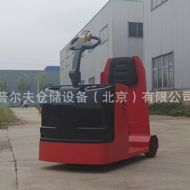 3000kg电动牵引车头电动拖拉机挂车工厂搬运车拖车码头电动转运车
