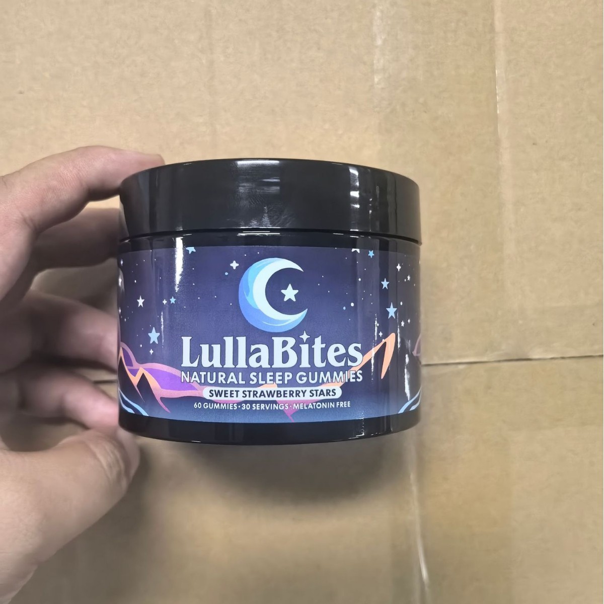 Passion Fruit Theanine Sleep Calming Gummies Natural Sleep Gummies Cross-Border Tk