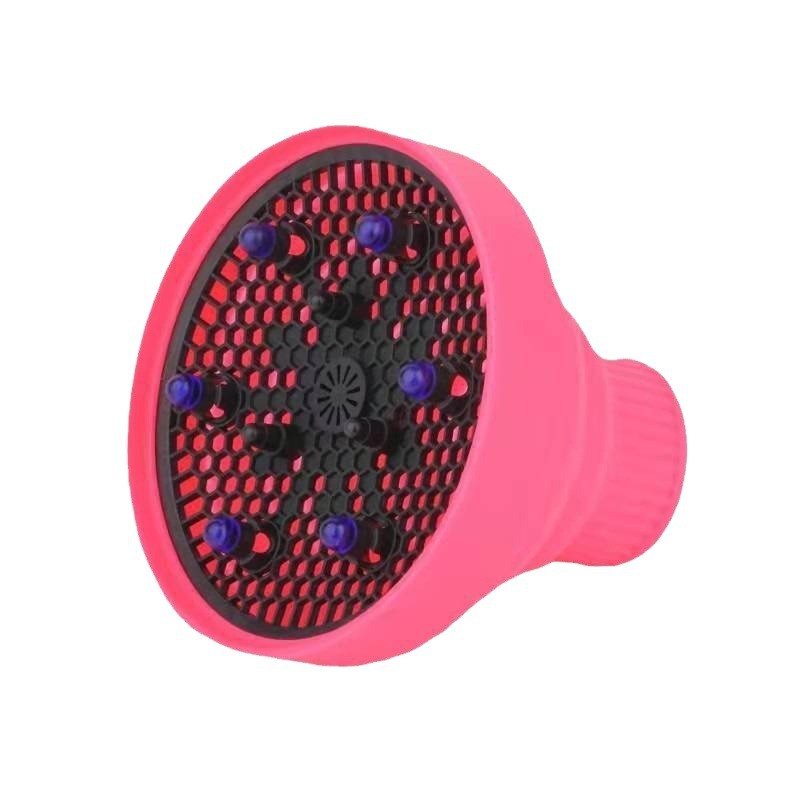 Secador de pelo de silicona Capucha plegable de silicona retráctil secador de pelo conformación Capucha plegable multiusos secador de pelo cubierta