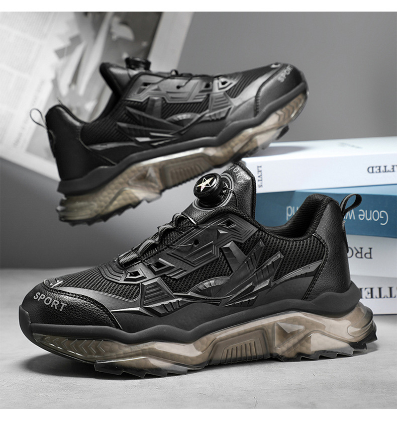 Frühling und Winter Herrenschuhe Herbst Drehknopf Torre Schuhe Trendy Teenager Mittelschüler Keine Schnürsenkel Sneaker_voghion.com