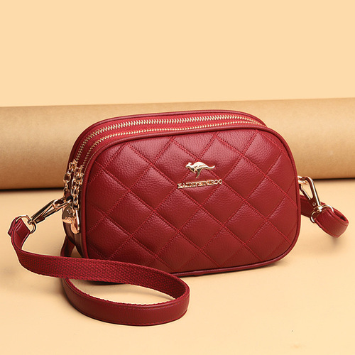 Bags Women's New  Crossbody Shoulder Bag Fashion Diamond Embroidery Ladies Small Square Bag European and American One Piece Shipping