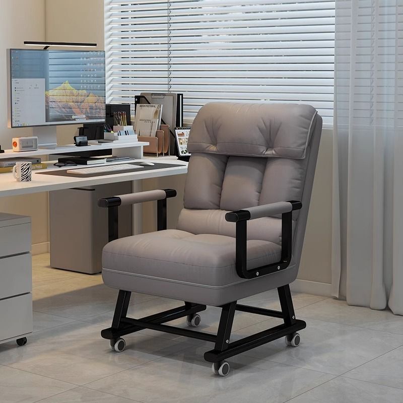 Silla de computadora, silla de oficina cómoda, silla plegable, silla de descanso de doble uso, silla de oficina para dormir