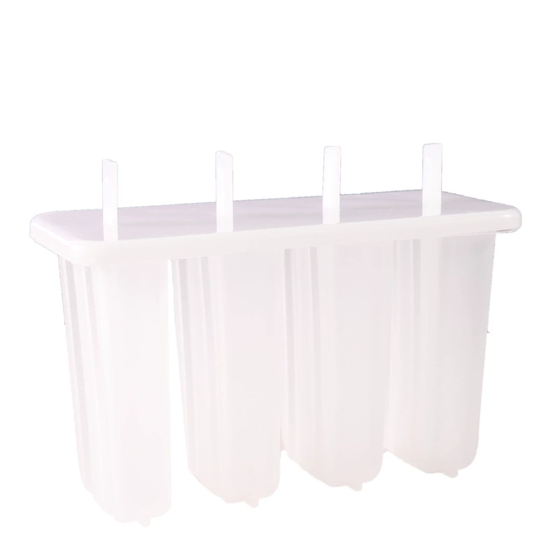 4 Lian old popsicle mold with a lid for home children's cute popsicle ice cream mold DIY homemade ice cream pops up
