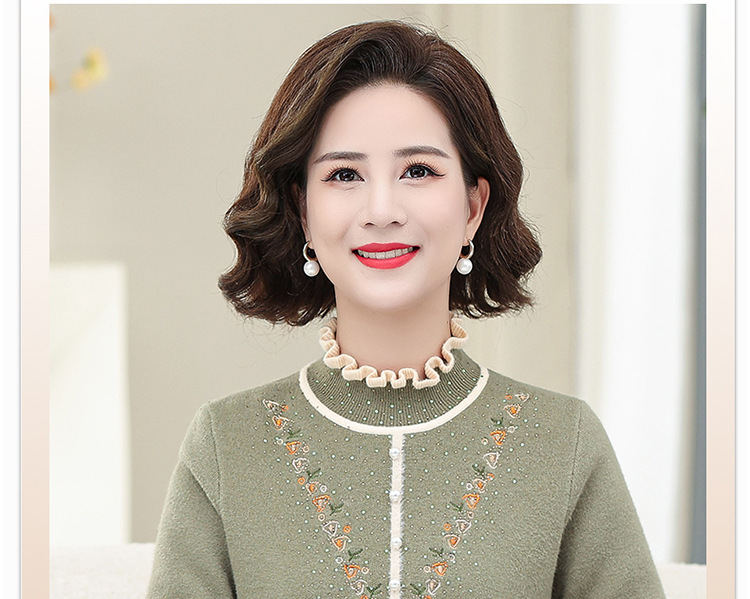 E5899 940K ÁO LEN NỮ TAIRYA MÙA XUÂN THU ĐÔNG TRUNG NIÊN DÀY ẤM THỜI TRANG NỮ G03 SẢN PHẨM MỚI