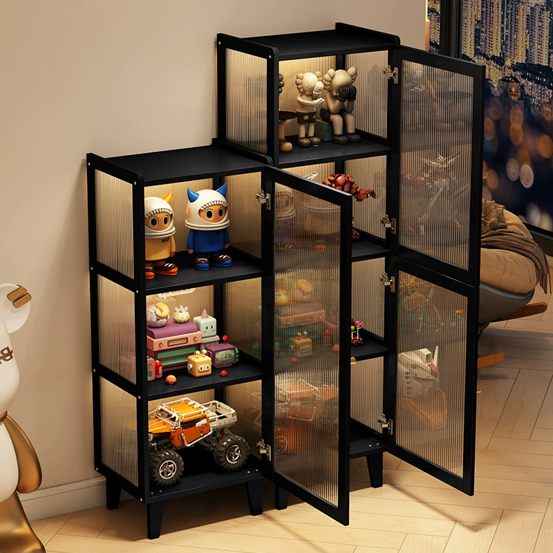 Взрывная трансграничная ручная витрина книжного шкафа Акриловая прозрачная пылезащитная лего слепая коробка для украшения модели шкафа для хранения