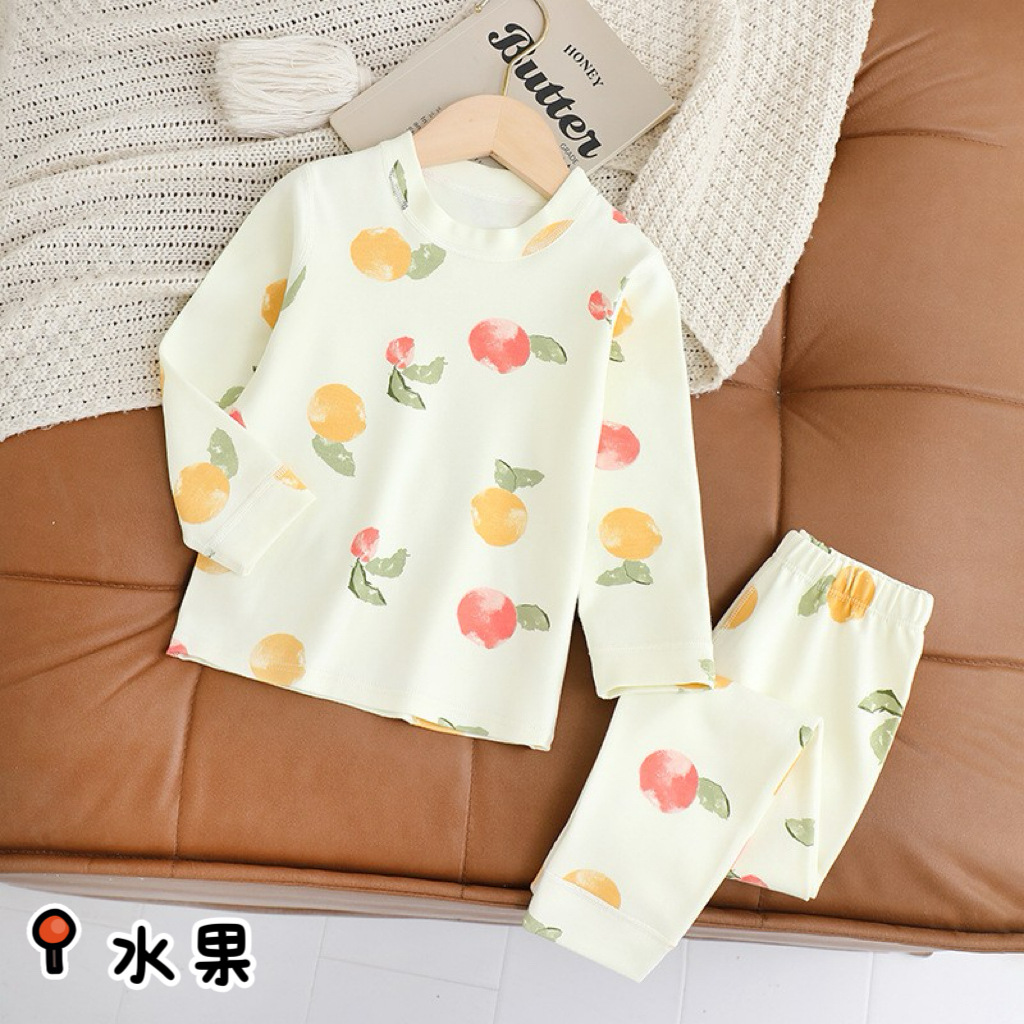 과일 [5A 항균 + 무봉제] 280g 쉐르파 플리스 세트