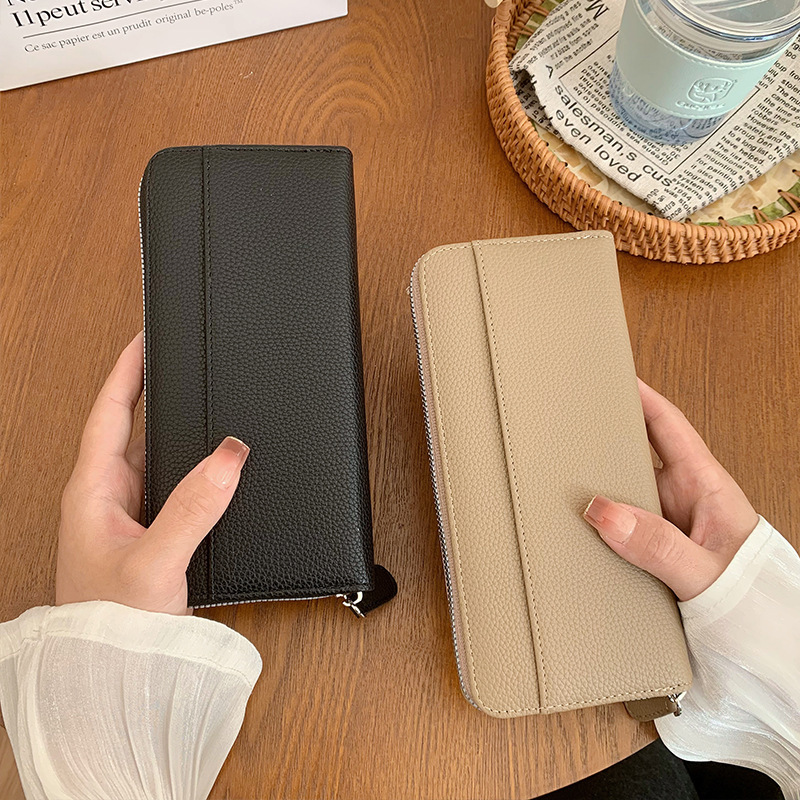 2025 New Women's Wallet Women's High-end Long Wallet Student Women's Ins Women's Wallet Wallet Hand Holder