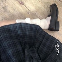 【海苔】日系jk格裙套装软妹学院夏季显瘦百褶裙现货高腰半身短裙
