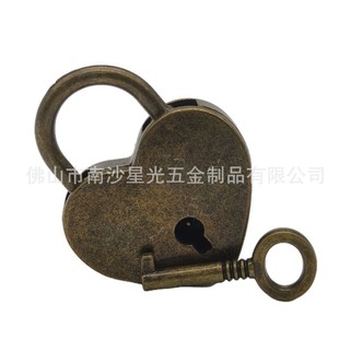 Source Manufacturer Direct Sales Creative Diary Lock Unlocking Small Lock Bag Decoration Lock Padlock