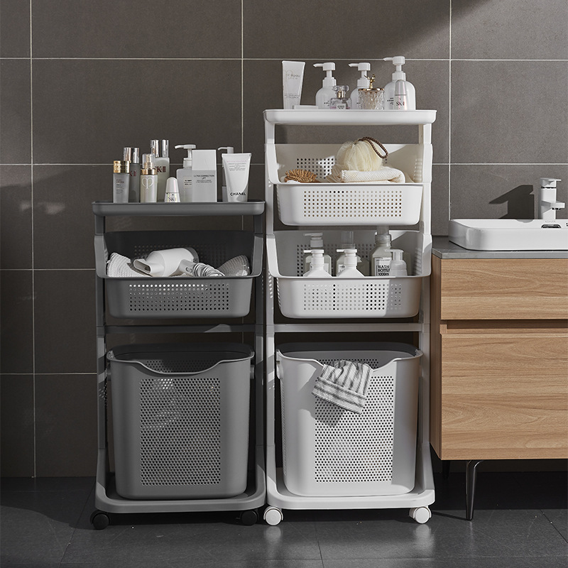 Factory spot wholesale light luxury dirty clothes basket household bathroom multi-function basket toy sundries storage basket