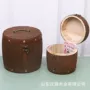 定制手提式密封实木木桶