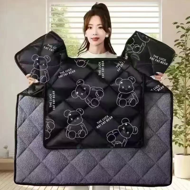 (Exclusive to Xiaochai) Winter Fleece-Lined and Thickened Motorcycle Windproof and Warm Cover for Cold Weather Riding (Exclusive to Xiaochai) Winter Fleece-Lined and Thickened Motorcycle Windproof and Warm Cover for Cold Weather Riding