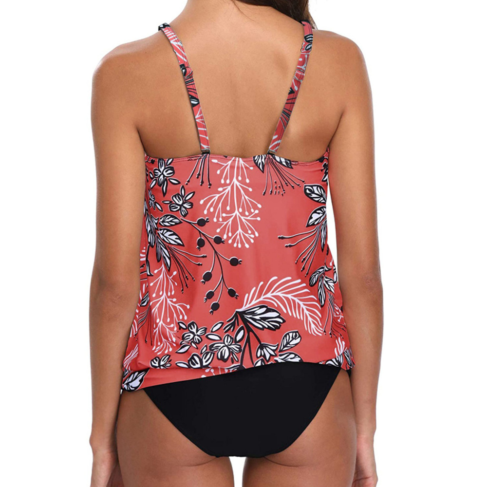 2023 Nieuwe Tankini Sexy Split-zwemkleding Dames Triangle Beach Conservatieve zwemkleding_voghion.com