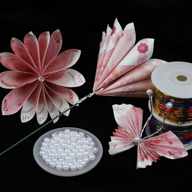 蝴蝶有钱花材料包钱花束感创意母亲节浪漫漂亮