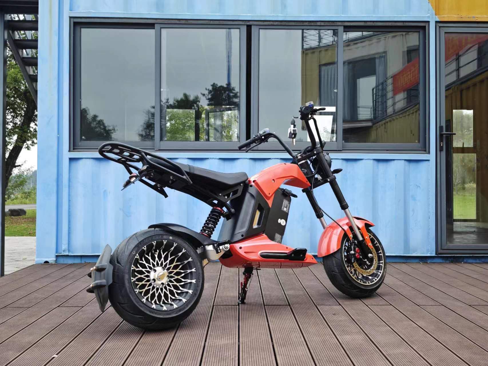 Eec, Dot Harley Electric Scooter Adult Mobility Scooter Overseas Delivery Two-Wheeled Motorcycle Hm-8 Electric Scooter Battery Vehicle