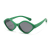 Children's fashionable sunglasses, silica gel glasses, 0-3 years