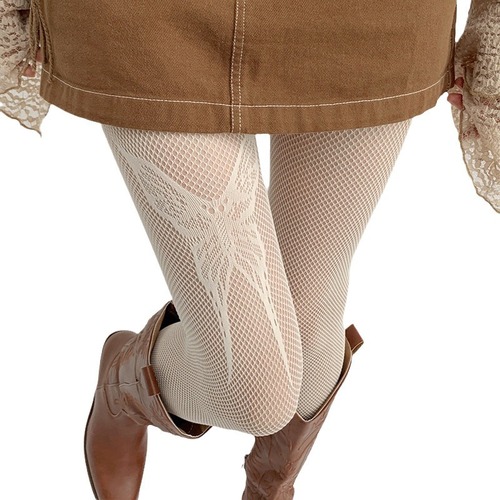 Fishnet stockings sexy black stockings spring and summer thin female pure white silk butterfly print rompers hollow hot girl fishnet stockings