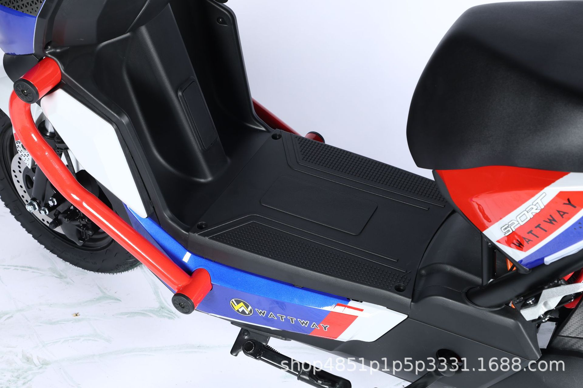 New Foreign Trade Model: Wolf Warrior Electric Motorcycle, Adult Two-Seater Electric Scooter, Exclusively for Export, Factory Wholesale