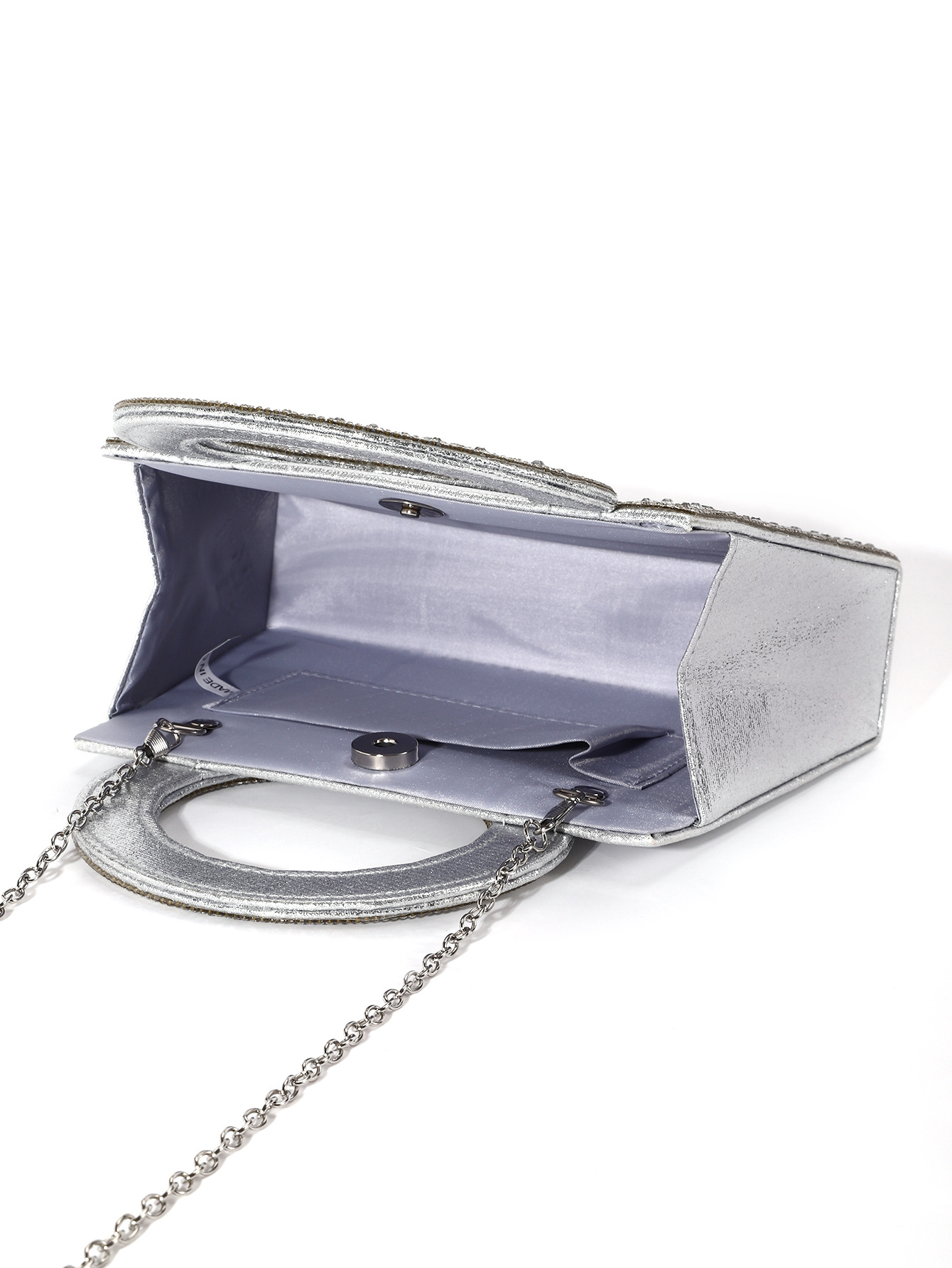 Borsa da sera a tracolla con strass per matrimoni e cerimonie_voghion.com