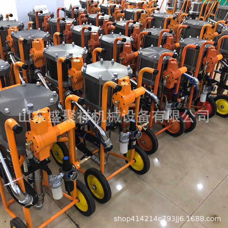 高压无气喷涂机 船用油漆涂料气动式喷漆机 管道内壁喷涂机