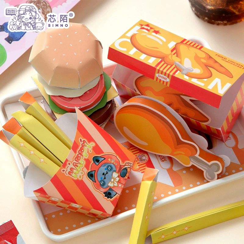 芯陌 Three dimensional cute origami, DIY, does not require cutting