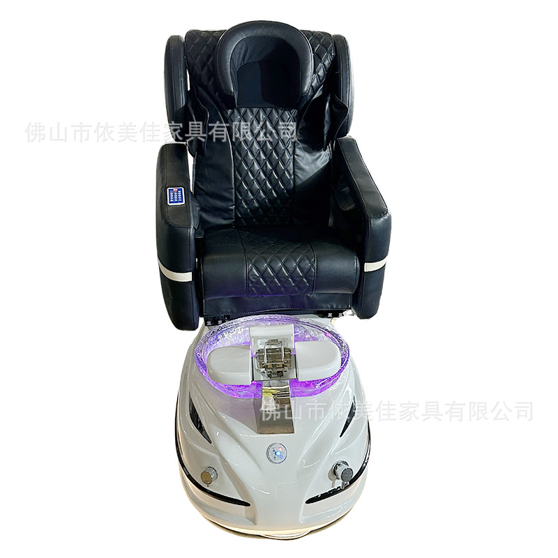 Sofá de masaje de pies de masaje eléctrico Silla de pedicura con base de plástico reforzado con fibra de vidrio