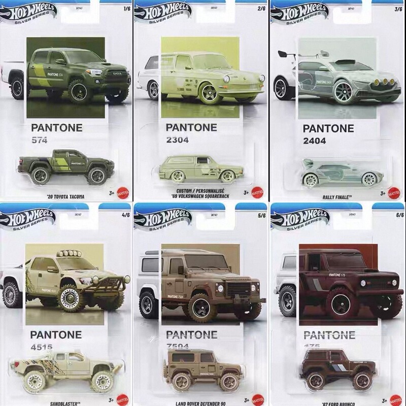 New Hot Wheels Jky47 Pantone Collaboration Ford Bronco Toyota Land Rover Defender Volkswagen Alloy Car Model New Hot Wheels Jky47 Pantone Collaboration Ford Bronco Toyota Land Rover Defender Volkswagen Alloy Car Model