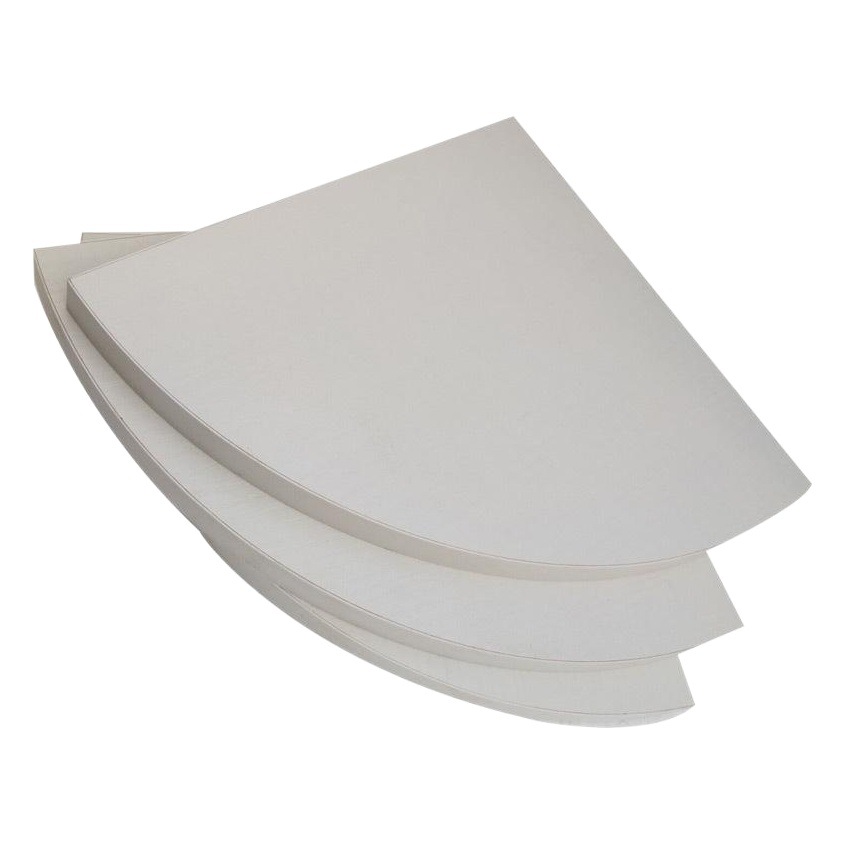 Corner Shelf Bookshelf Wall-Mounted for Living Room, No-Drill Corner Rack, Triangular Fan-Shaped Wall-Mounted Tripod