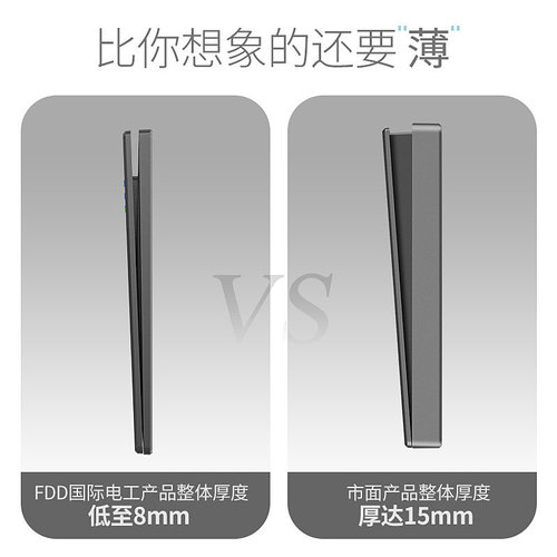 Ultra-thin 86 type concealed one-open five-hole plug panel for home use with 16a wall power supply wholesale switch socket gray