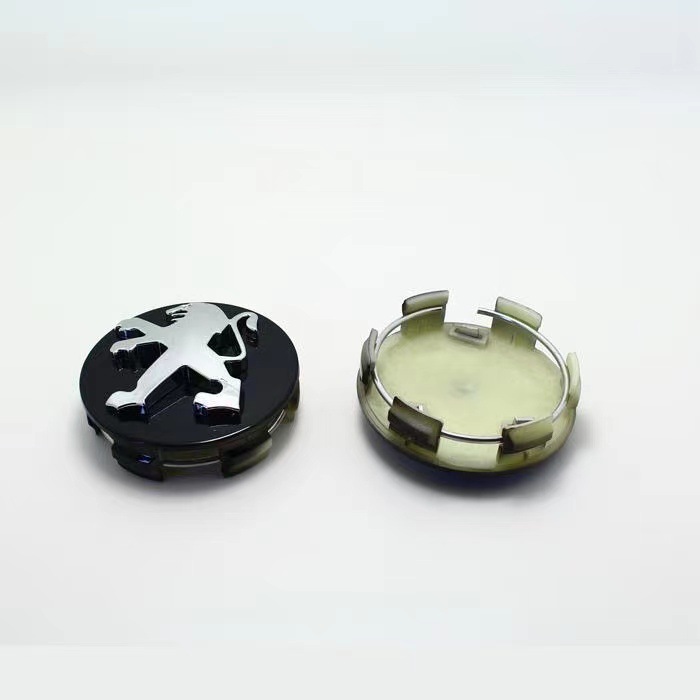 Tapacubos central compatible Peugeot 206 301 307 308 408 508 image 5