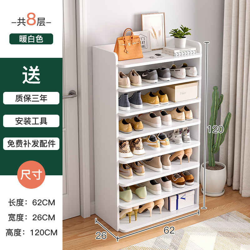 Zapatero de 20 capas, ahorro de espacio, puerta simple, estilo internet celebrity