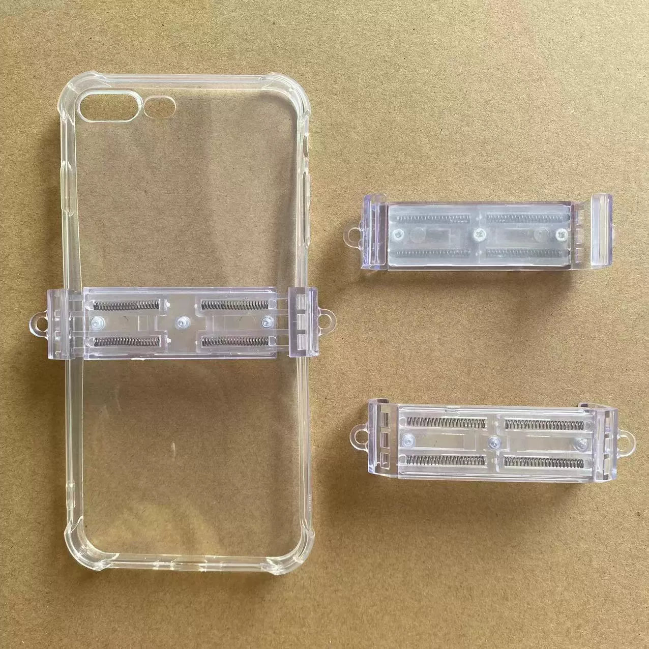 Милый мультяшный акриловый зажим для задней панели мобильного телефона, ремешок через плечо, креативный Универсальный Регулируемый ремешок с защитой от потери, зажим для мобильного телефона