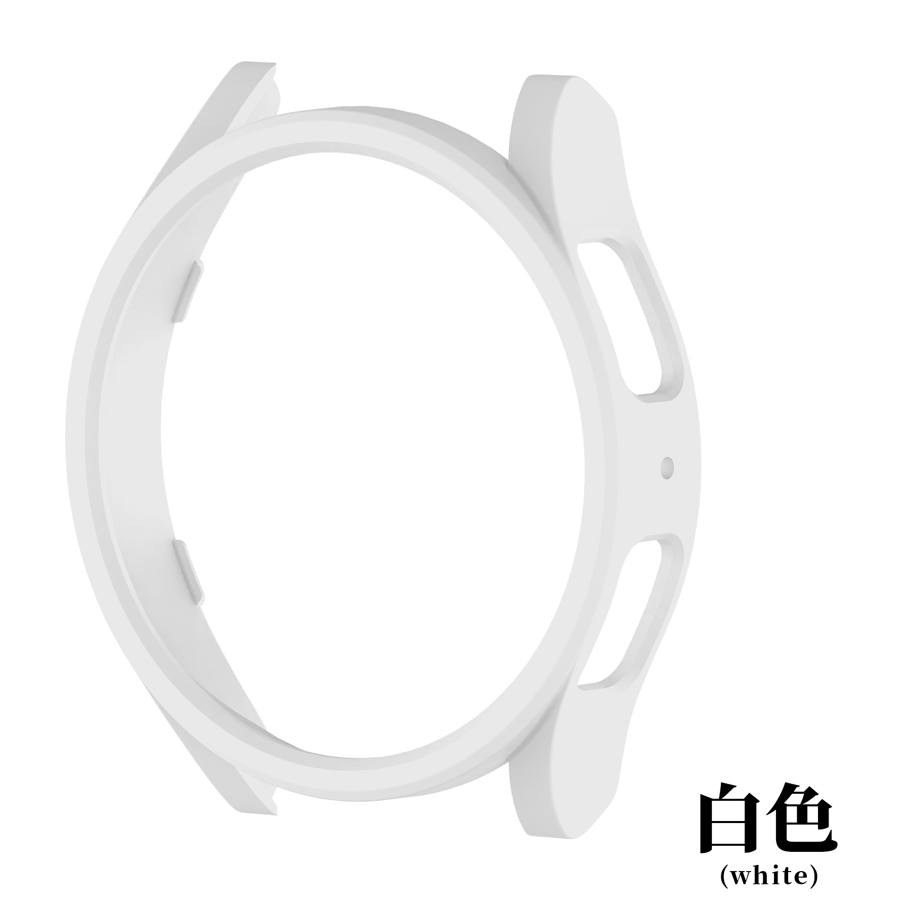 Adecuado para Samsung reloj caso Galaxy watch6 clásico caso protector PC hueco inyección de aceite funda protectora