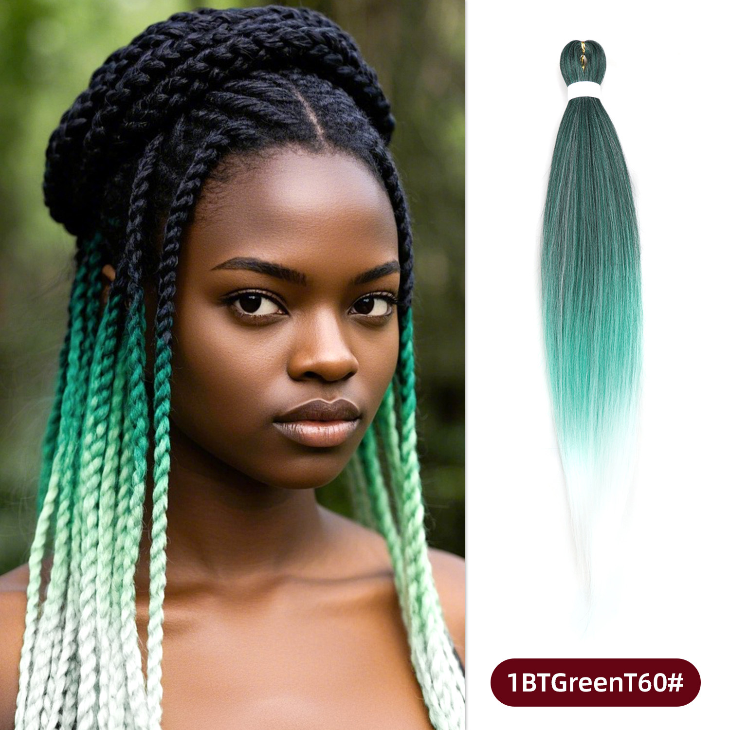 Pelucas de trenzas grandes EZ para actuaciones, populares en línea, trenzas versátiles para mujeres africanas, rastas de fibra sintética de colores al por mayor, muy vendidas en África.
